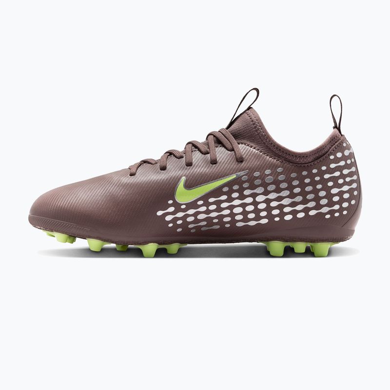 Încălțăminte de fotbal pentru copii Nike Zoom Vapor 16 Academy Kylian Mbappe Jr AG plum eclipse/metallic silver 2