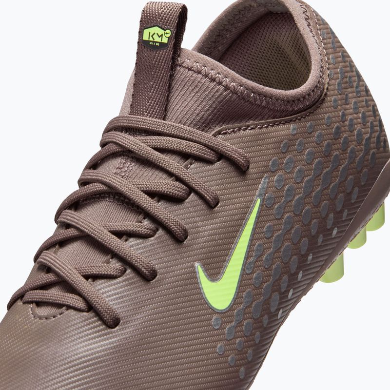 Încălțăminte de fotbal pentru copii Nike Zoom Vapor 16 Academy Kylian Mbappe Jr AG plum eclipse/metallic silver 4