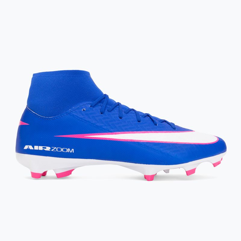 Încălțăminte de fotbal pentru bărbați Nike Mercurial Superfly 10 Academy FG/MG racer blue/white 2