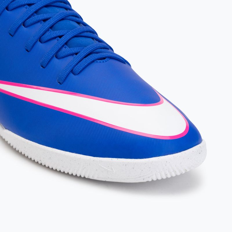 Încălțăminte de fotbal pentru bărbați Nike Mercurial Superfly 10 Club IC racer blue/white 7