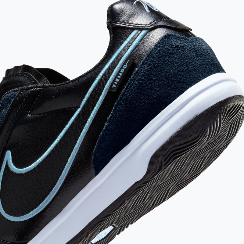 Încălțăminte de fotbal pentru bărbați Nike Streetgato black/ice blue/obsidian 8