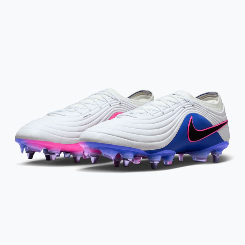 Încălțăminte de fotbal pentru bărbați Nike Tiempo Maestro Elite SG-Pro white/racer blue/pink blast/black 10