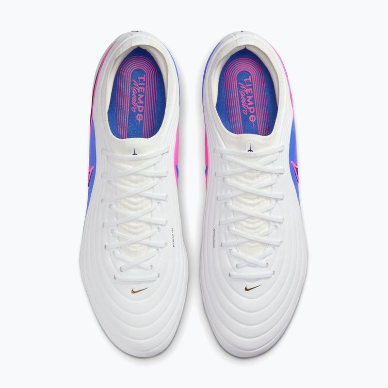 Încălțăminte de fotbal pentru bărbați Nike Tiempo Maestro Elite SG-Pro white/racer blue/pink blast/black 12