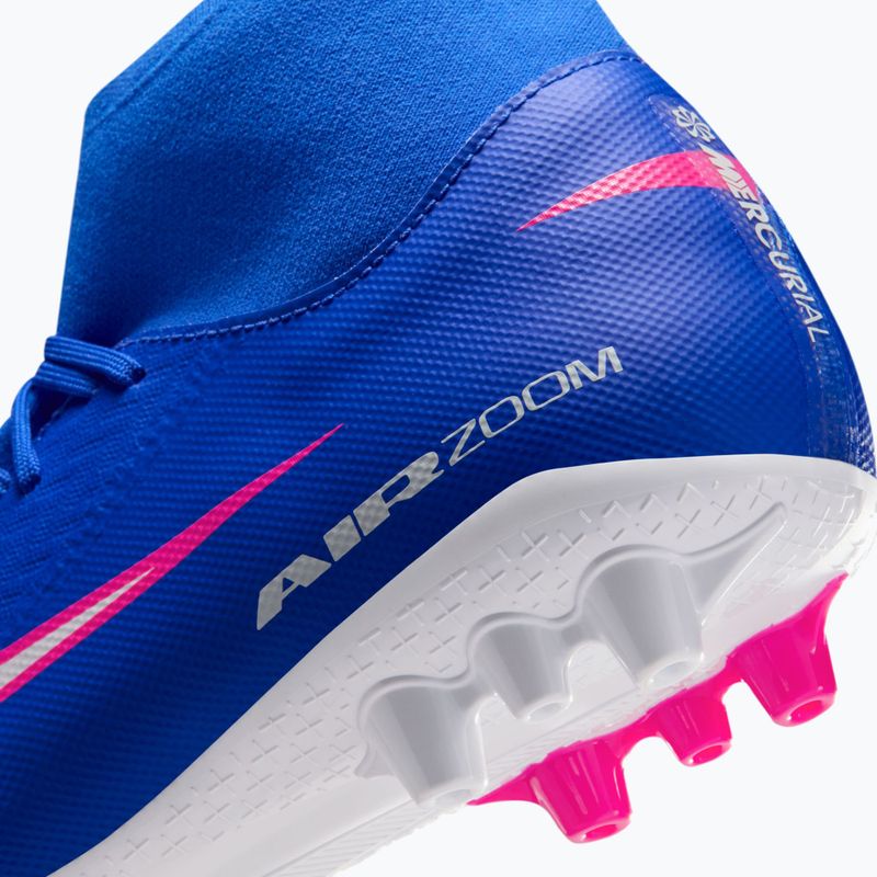 Ghete de fotbal pentru bărbați Nike Mercurial Superfly 10 Academy AG racer blue/white 8