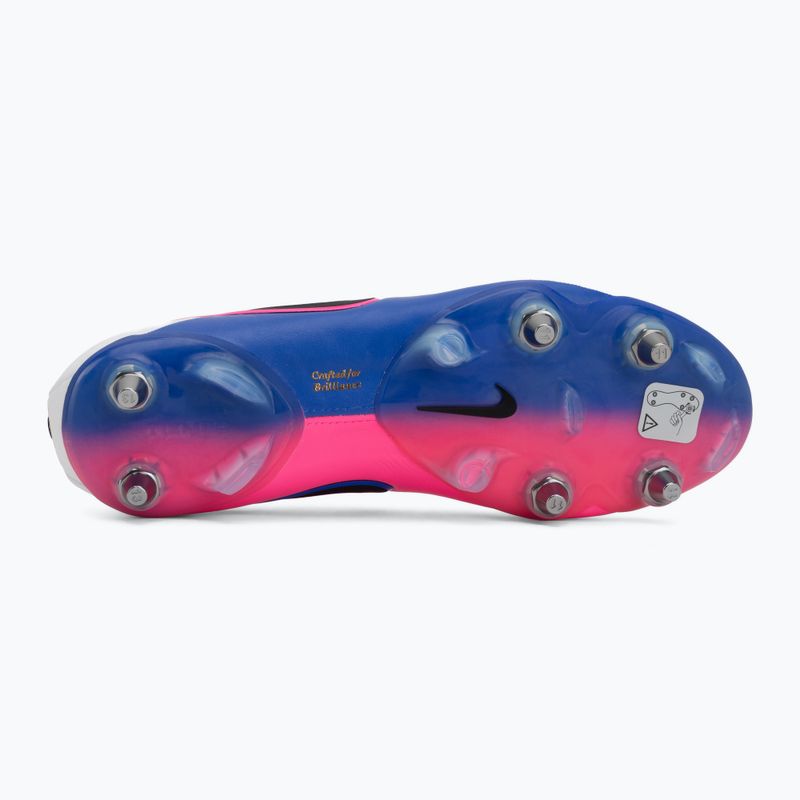 Încălțăminte de fotbal pentru bărbați Nike Tiempo Maestro Elite SG-Pro white/racer blue/pink blast/black 4
