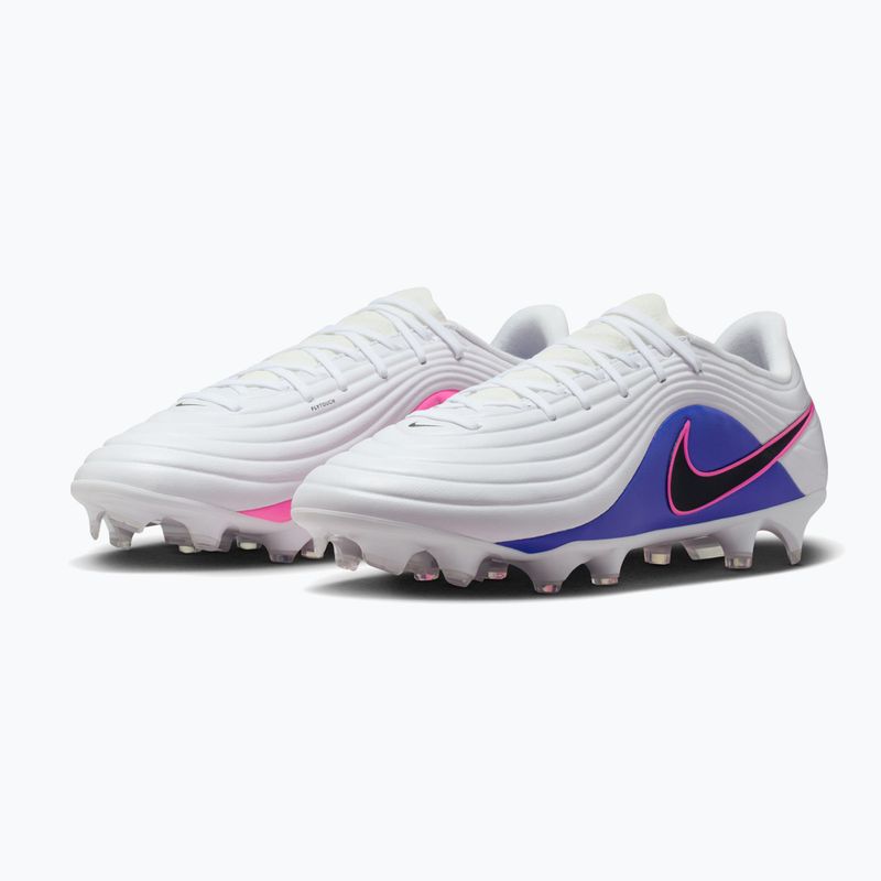 Încălțăminte de fotbal pentru bărbați Nike Tiempo Maestro Academy FG/MG white/racer blue/pink blast/black 10