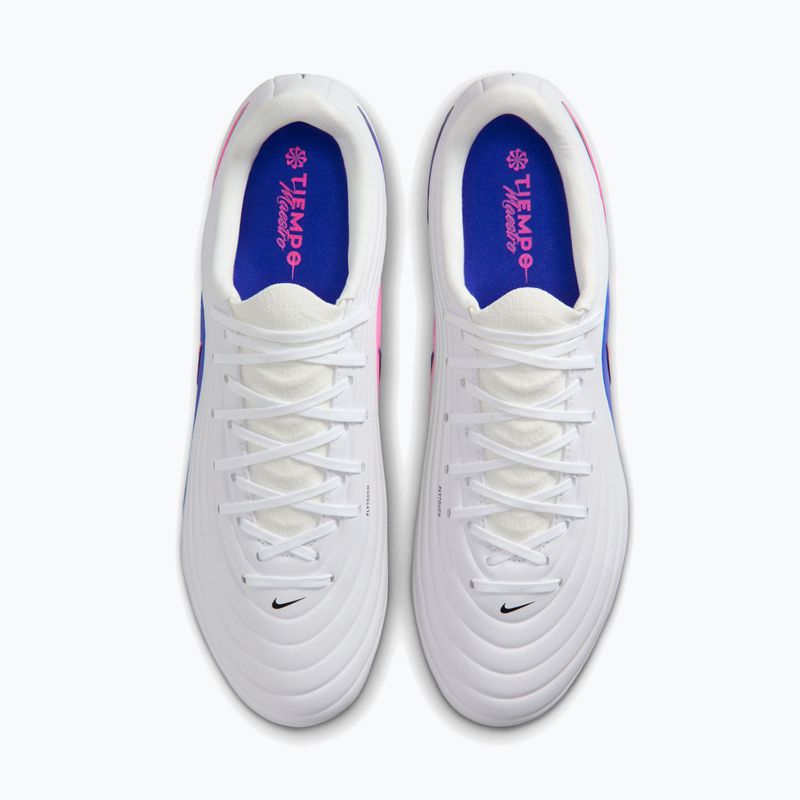 Încălțăminte de fotbal pentru bărbați Nike Tiempo Maestro Academy FG/MG white/racer blue/pink blast/black 12