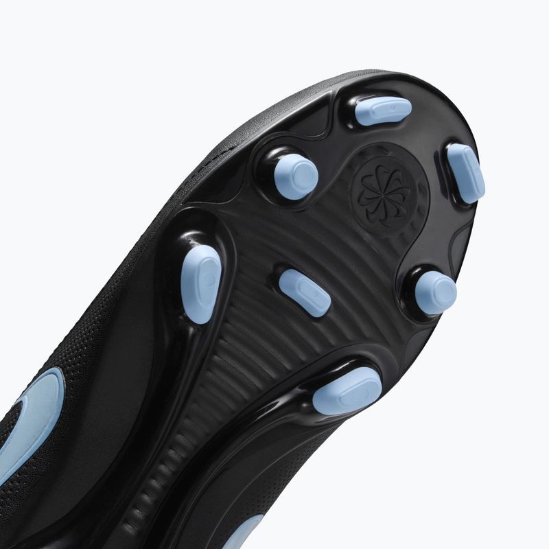 Încălțăminte de fotbal pentru copii Nike Tiempo Maestro Club Jr FG/MG black/ice 9