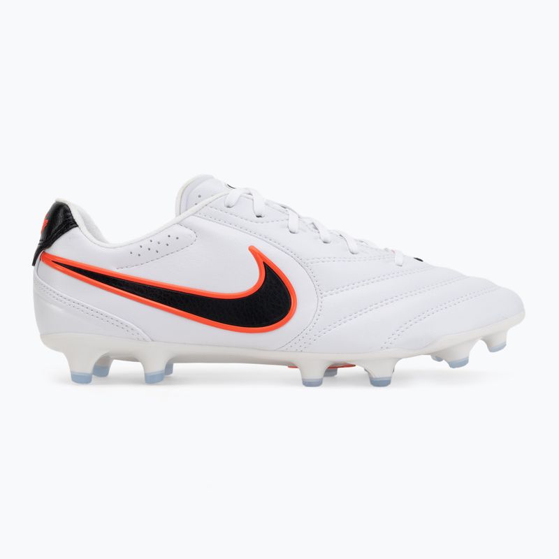 Încălțăminte de fotbal pentru bărbați Nike Tiempo Ligera Pro FG white/bright crimson/black 2