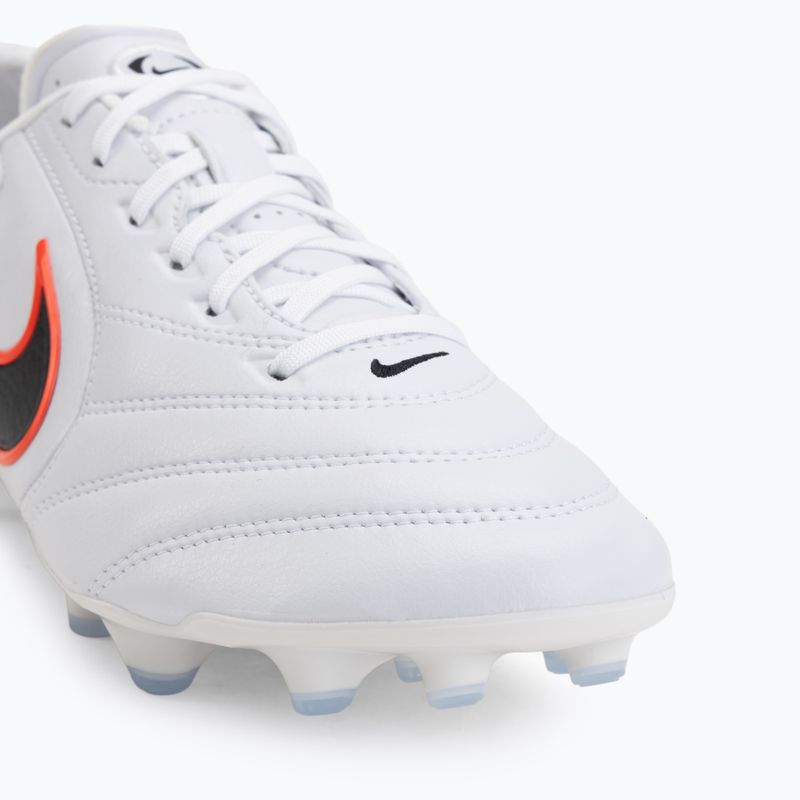 Încălțăminte de fotbal pentru bărbați Nike Tiempo Ligera Pro FG white/bright crimson/black 7