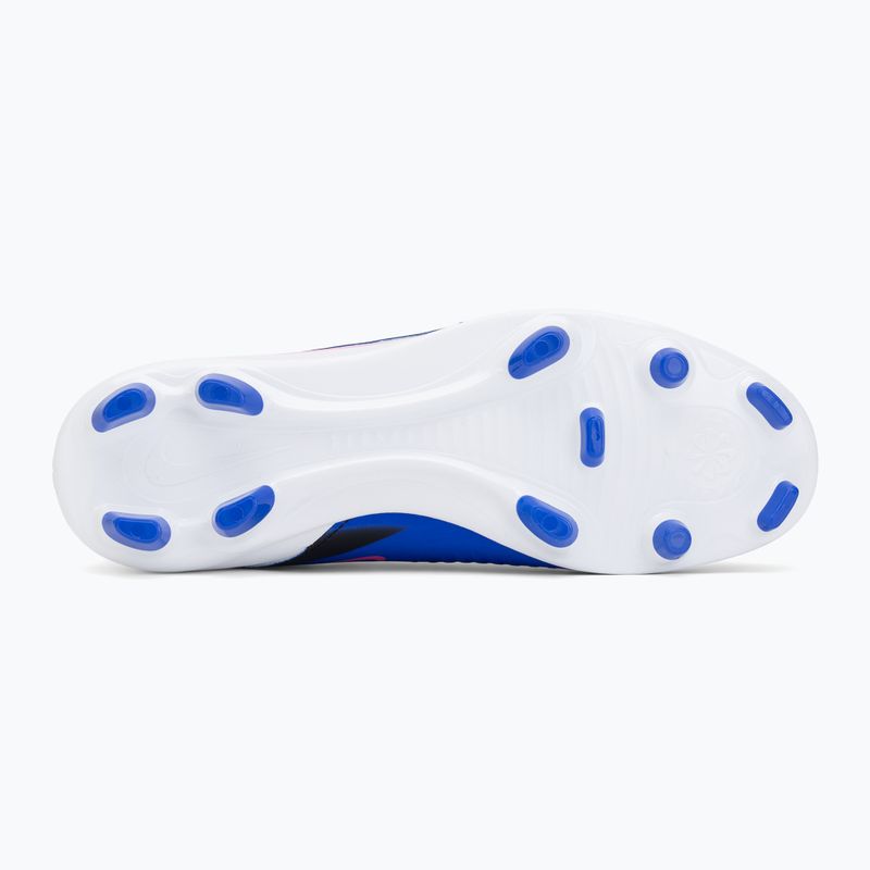 Încălțăminte de fotbal pentru bărbați Nike Phantom 6 Low Club FG/MG racer blue/white/pink blast 4