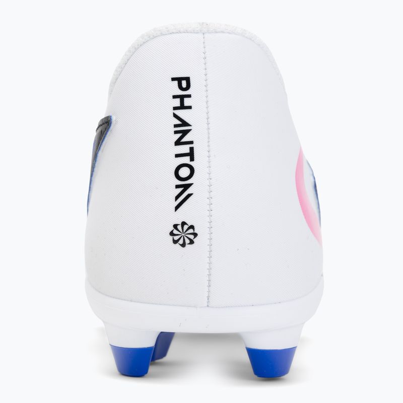 Încălțăminte de fotbal pentru bărbați Nike Phantom 6 Low Club FG/MG racer blue/white/pink blast 6