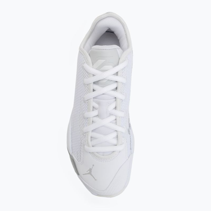 Încălțăminte de baschet pentru bărbați Jordan Luka 77 white/metallic silver/photon dust 5