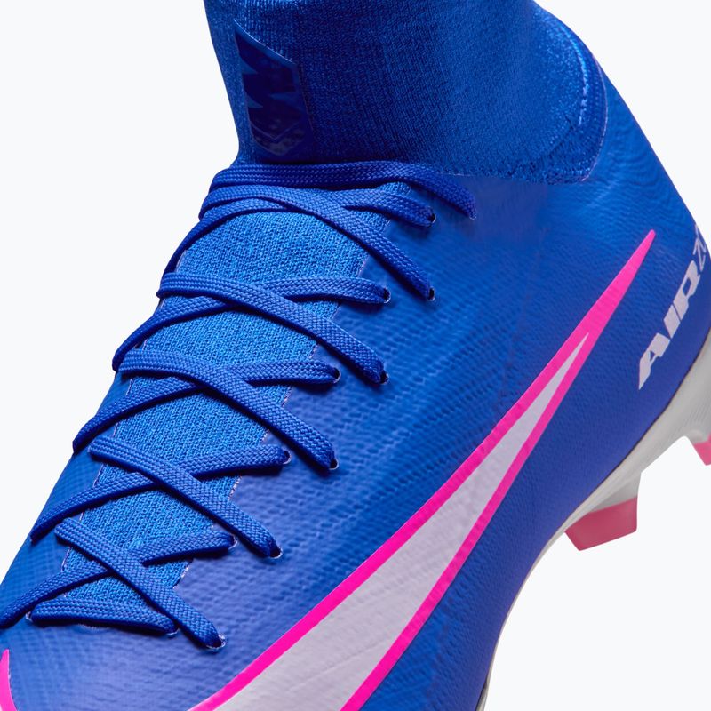 Încălțăminte de fotbal pentru bărbați Nike Mercurial Superfly 10 Pro FG race blue/white 8