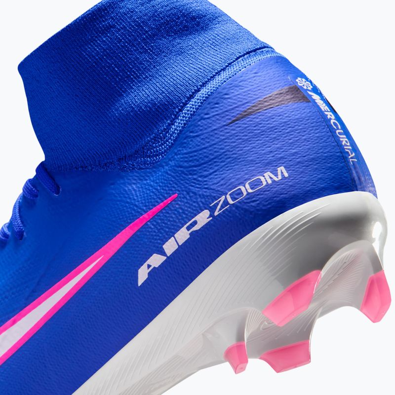 Încălțăminte de fotbal pentru bărbați Nike Mercurial Superfly 10 Pro FG race blue/white 10