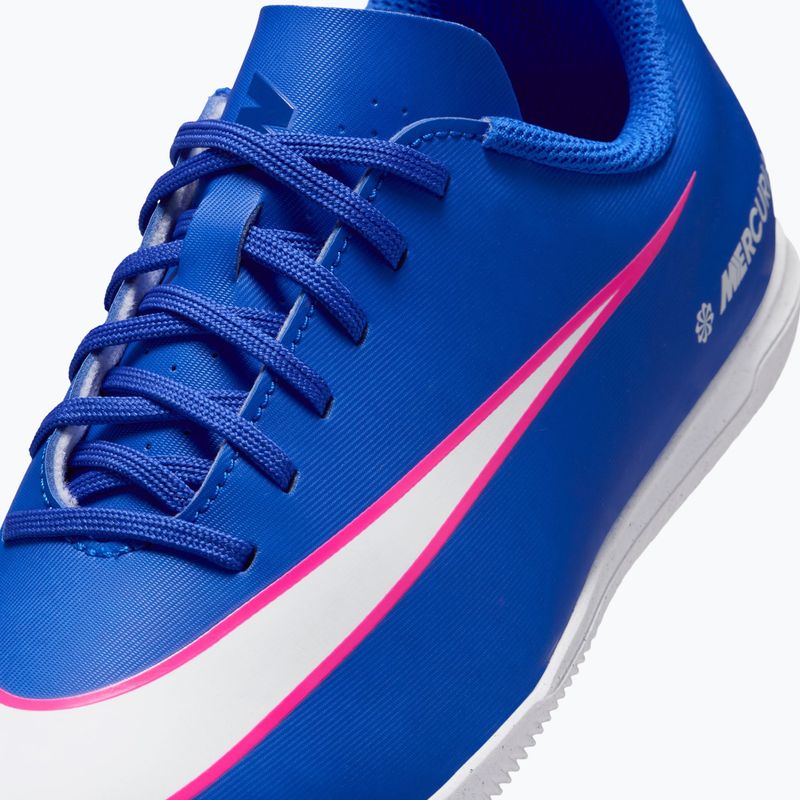 Încălțăminte de fotbal pentru copii Nike Mercurial Vapor 16 Club IC racer blue/white 9