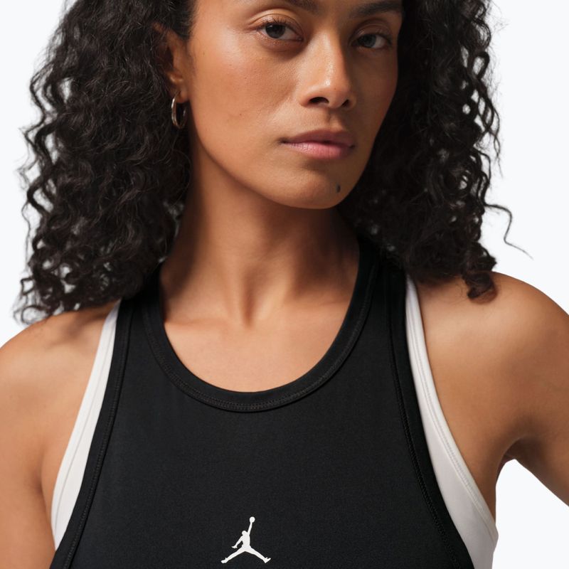 Tricou damă Jordan Sport Essentials Dri-Fit Sleeveless Top negru/alb 5