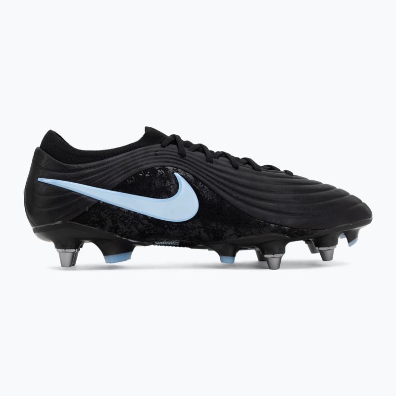 Încălțăminte de fotbal pentru bărbați Nike Tiempo Maestro Elite SG-Pro black/ice blue 2