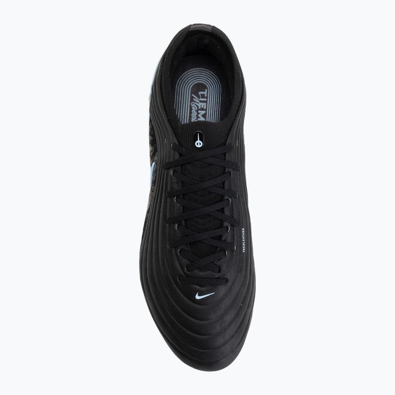 Încălțăminte de fotbal pentru bărbați Nike Tiempo Maestro Elite SG-Pro black/ice blue 5