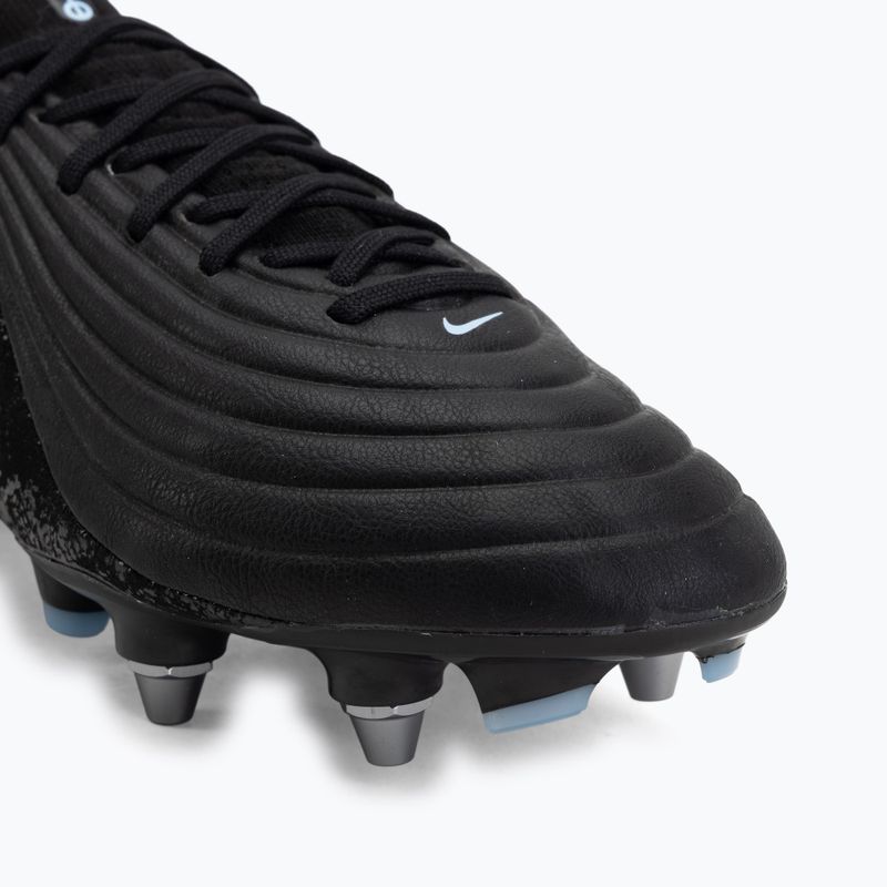 Încălțăminte de fotbal pentru bărbați Nike Tiempo Maestro Elite SG-Pro black/ice blue 7