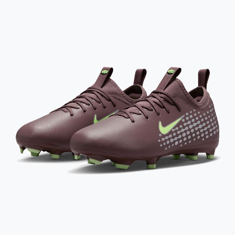 Încălțăminte de fotbal pentru copii Nike Mercurial Vapor 16 Academy Kylian Mbappe FG/MG plum eclipse/metallic silver 3
