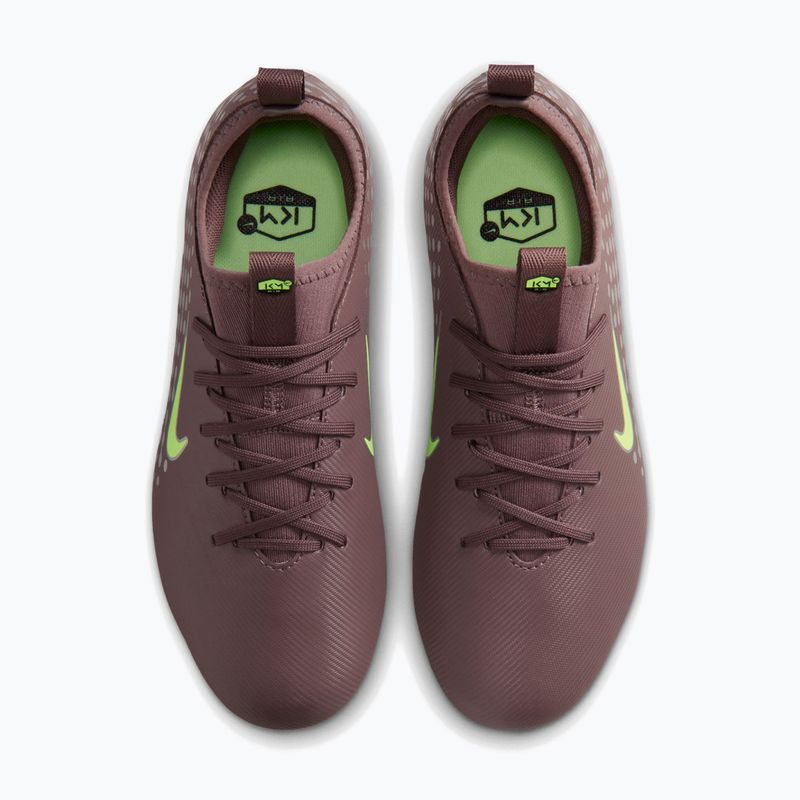 Încălțăminte de fotbal pentru copii Nike Mercurial Vapor 16 Academy Kylian Mbappe FG/MG plum eclipse/metallic silver 5