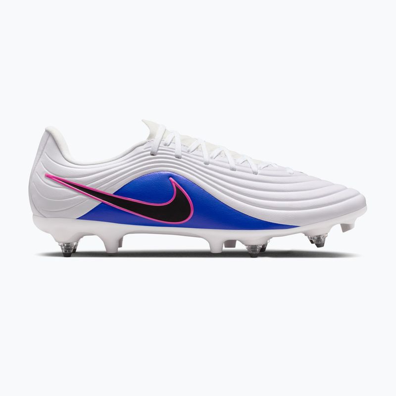 Încălțăminte de fotbal pentru bărbați Nike Tiempo Maestro Acad SG-Pro AC white/racer blue/pink blast/black 8