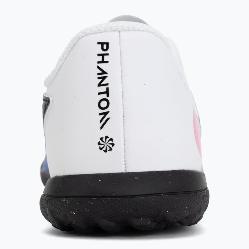 Încălțăminte de fotbal pentru copii Nike Jr. Phantom 6 Low Club TF racer blue/white/pink blast 6