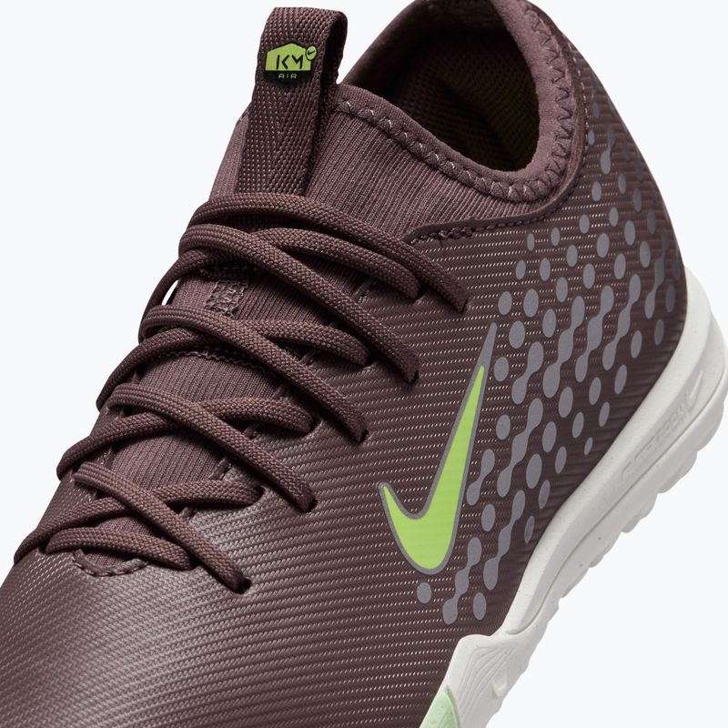 Încălțăminte de fotbal pentru copii Nike Mercurial Vapor 16 Academy Kylian Mbappe TF plum eclipse/metallic silver 7