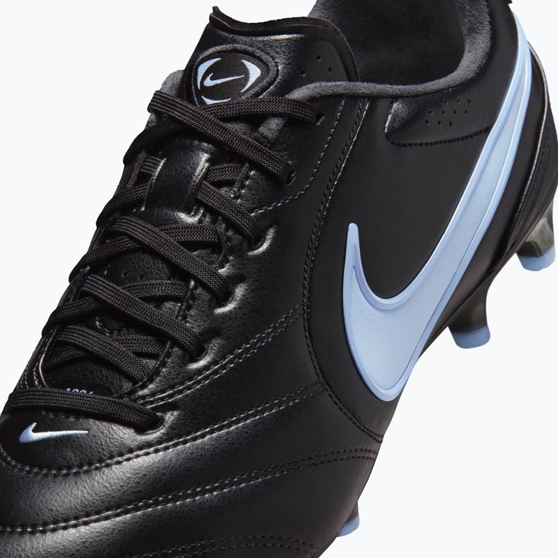 Încălțăminte de fotbal pentru bărbați Nike Tiempo Ligera Pro FG black/ice blue/obsidian 8