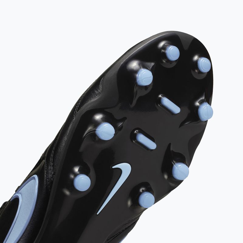 Încălțăminte de fotbal pentru bărbați Nike Tiempo Ligera Pro FG black/ice blue/obsidian 10