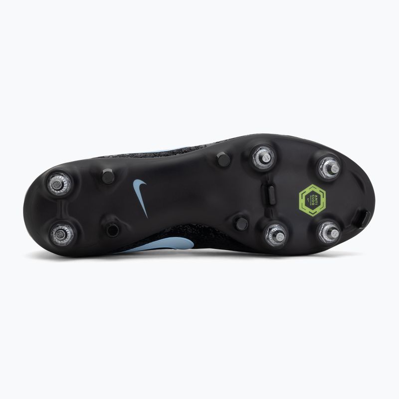 Încălțăminte de fotbal pentru bărbați Nike Tiempo Maestro Acad SG-Pro AC black/ice blue 4