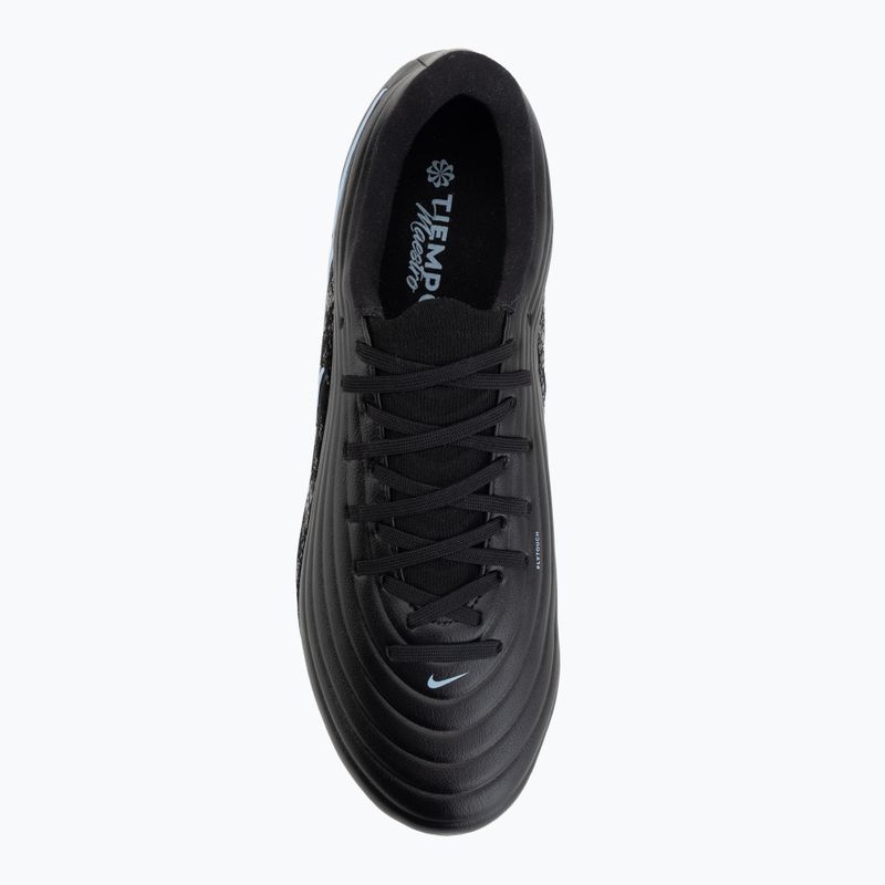 Încălțăminte de fotbal pentru bărbați Nike Tiempo Maestro Acad SG-Pro AC black/ice blue 5