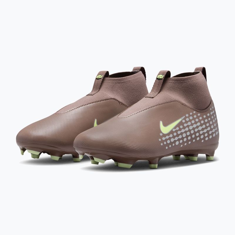Încălțăminte de fotbal pentru copii Nike Mercurial Superfly 10 Academy "Kylian Mbappé" Jr FG plum eclipse/metallic silver 3