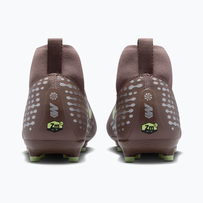 Încălțăminte de fotbal pentru copii Nike Mercurial Superfly 10 Academy "Kylian Mbappé" Jr FG plum eclipse/metallic silver 4