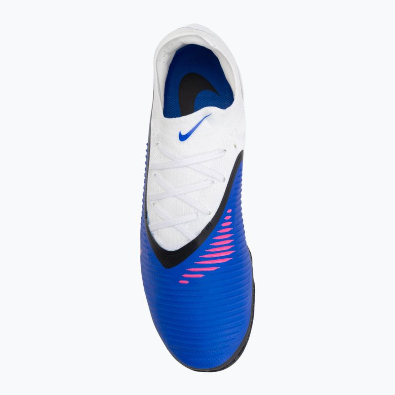Încălțăminte de fotbal pentru bărbați Nike Phantom 6 Low Pro TF racer blue/white/pink blast 5