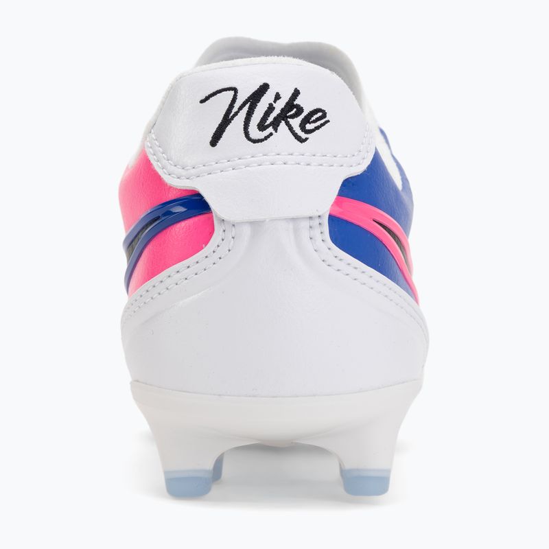 Încălțăminte de fotbal pentru bărbați Nike Tiempo Ligera Pro FG white/racer blue/pink blast/black 6