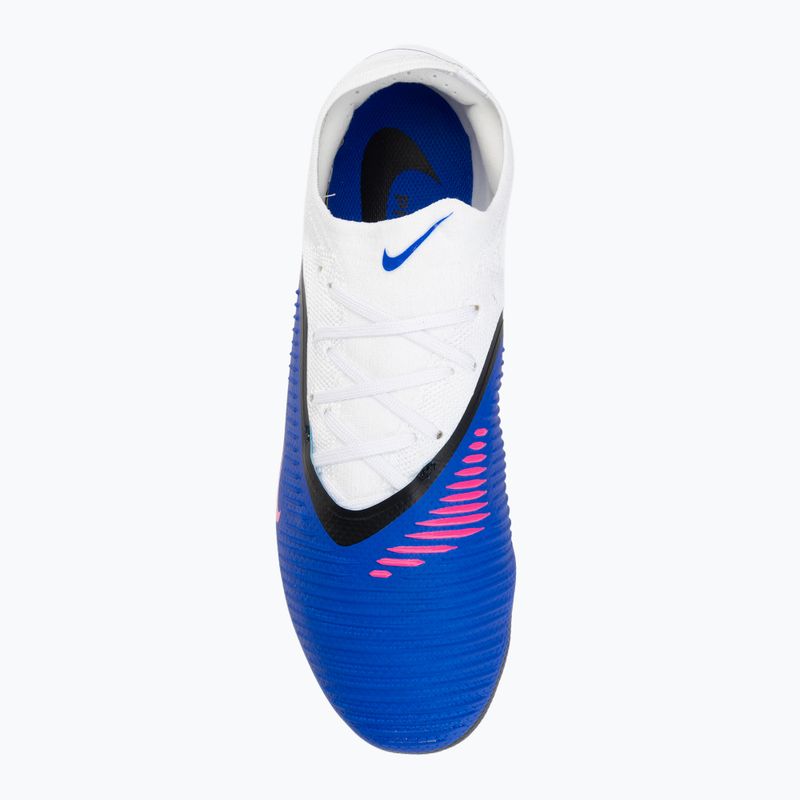 Încălțăminte de fotbal pentru bărbați Nike Phantom 6 Low Pro AG racer blue/white/pink blast 5