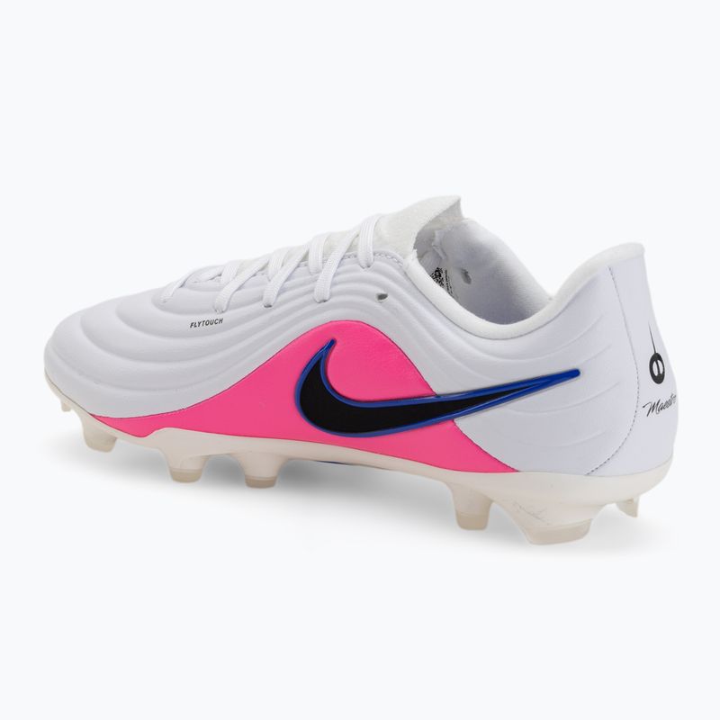 Încălțăminte de fotbal pentru copii Nike Tiempo Maestro Academy Jr FG/MG white/racer blue/pink blast/black 3