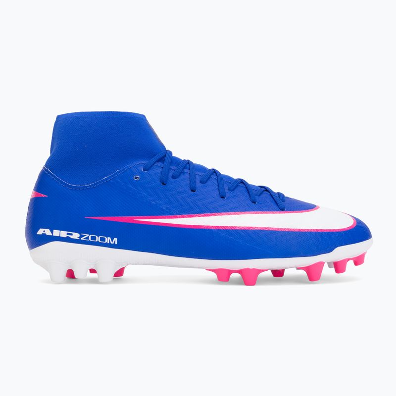 Ghete de fotbal pentru bărbați Nike Mercurial Superfly 10 Academy AG racer blue/white 2
