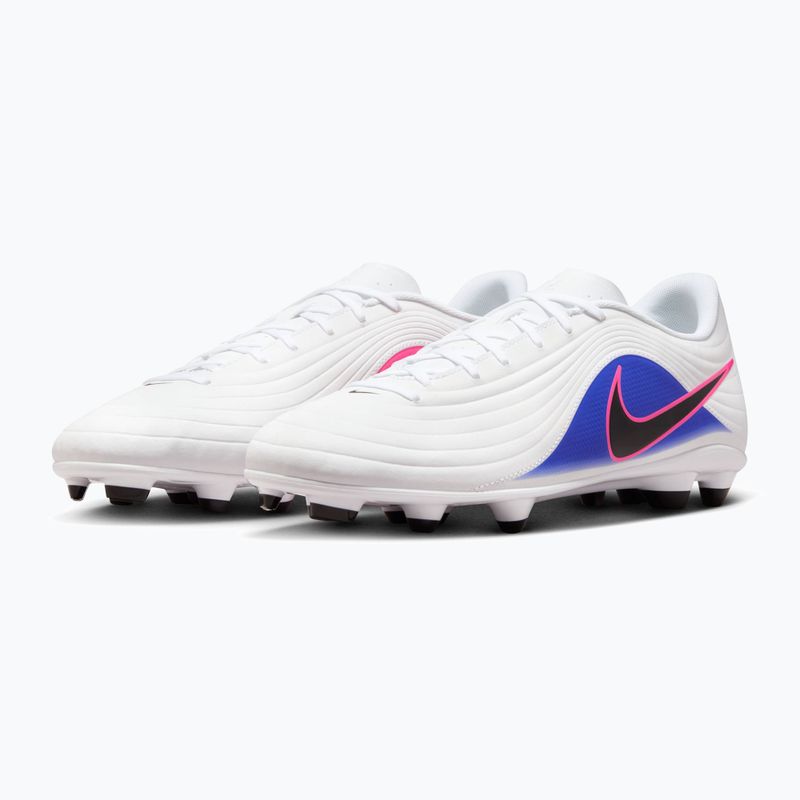 Încălțăminte de fotbal pentru bărbați Nike Tiempo Maestro Club FG/MG white/racer blue/pink blast/black 10