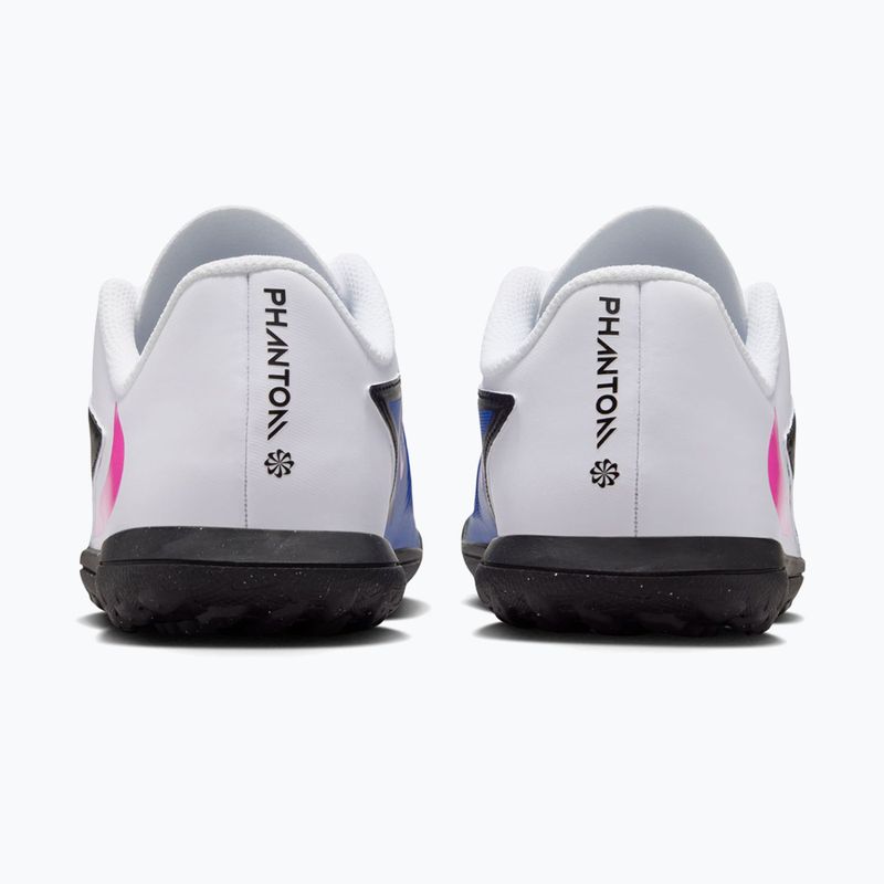 Încălțăminte de fotbal pentru copii Nike Jr. Phantom 6 Low Club TF racer blue/white/pink blast 4