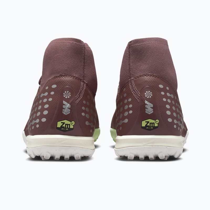 Încălțăminte de fotbal pentru bărbați Nike Mercurial Superfly 10 Academy Kylian Mbappé TF plum eclipse/metallic silver 4