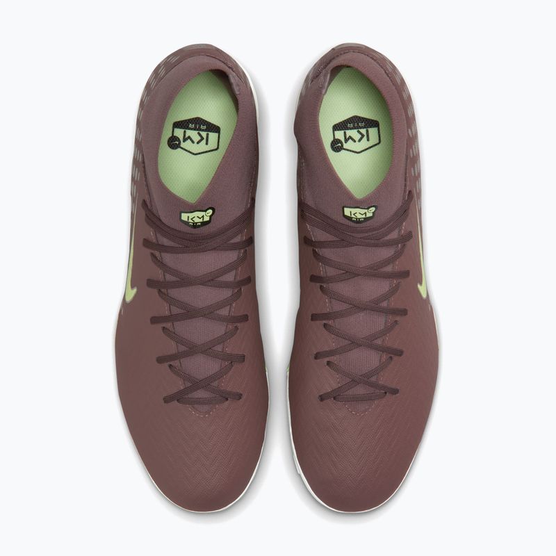 Încălțăminte de fotbal pentru bărbați Nike Mercurial Superfly 10 Academy Kylian Mbappé TF plum eclipse/metallic silver 5