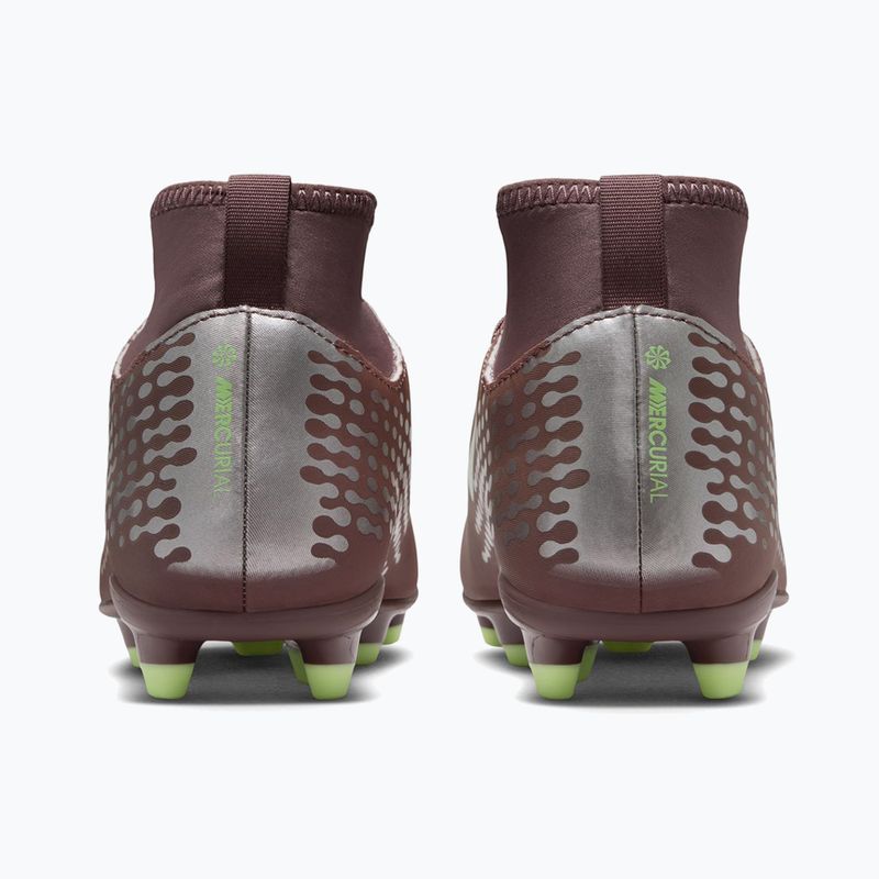 Încălțăminte de fotbal pentru copii Nike Mercurial Superfly 10 Club "Kylian Mbappé" Jr FG/MG plum eclipse/metallic silver 4