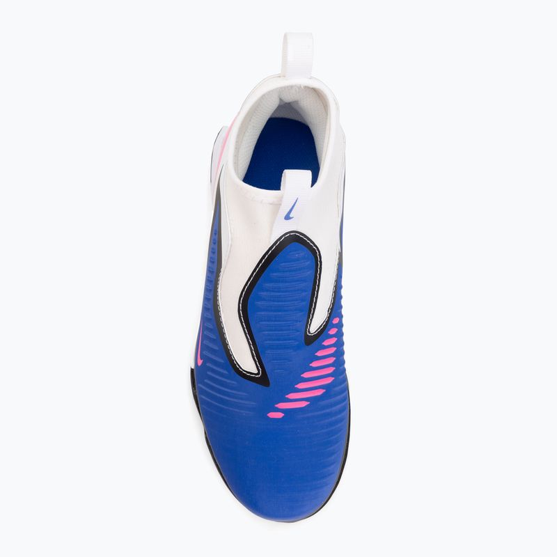 Încălțăminte de fotbal pentru copii Nike Phantom 6 High Academy TF racer blue/white/pink blast 5