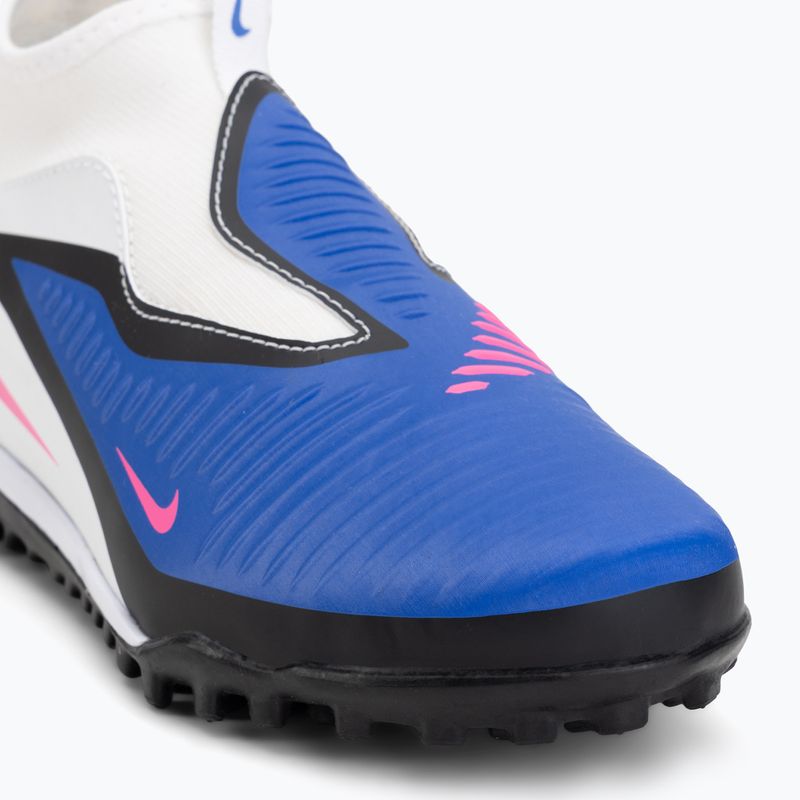 Încălțăminte de fotbal pentru copii Nike Phantom 6 High Academy TF racer blue/white/pink blast 7