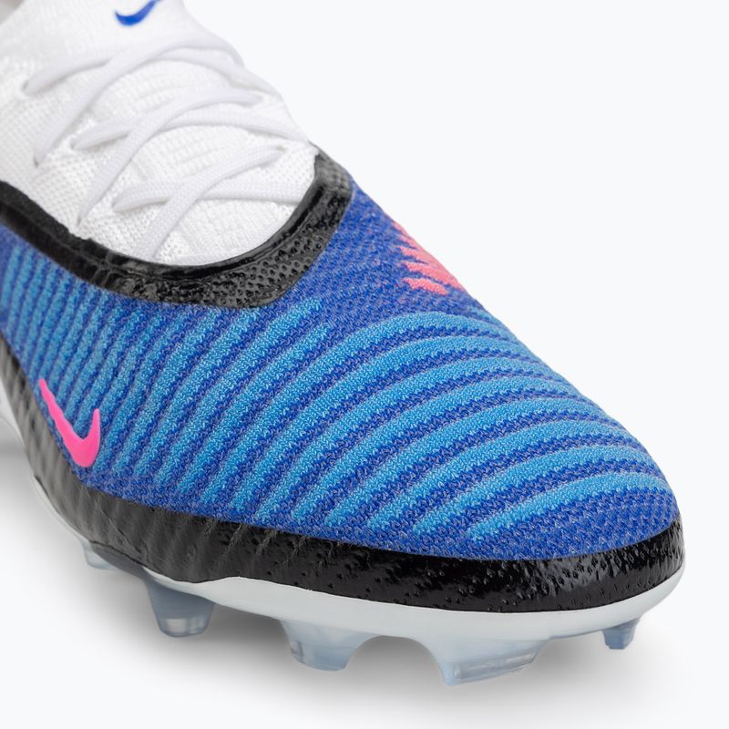 Încălțăminte de fotbal pentru bărbați Nike Phantom 6 Low Elite FG racer blue/white/pink blast 7