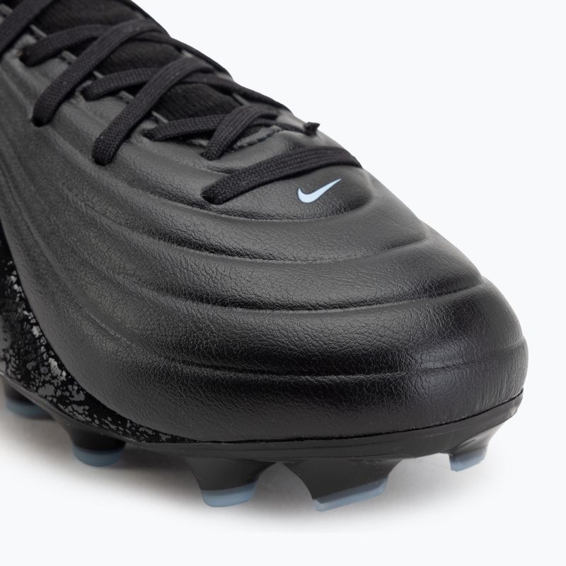 Încălțăminte de fotbal pentru copii Nike Tiempo Maestro Academy Jr FG/MG black/ice blue 7