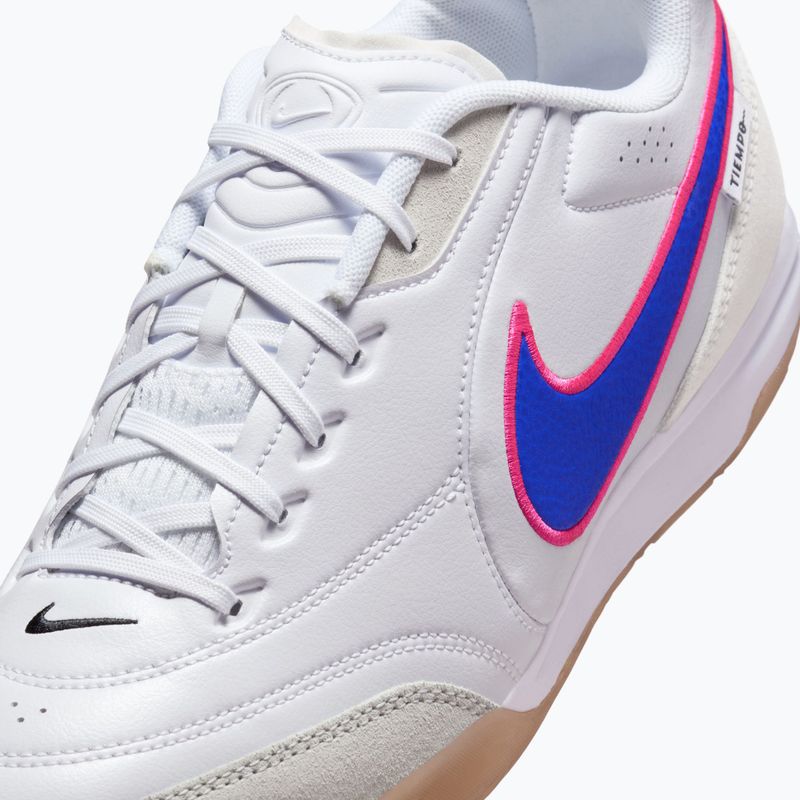 Încălțăminte de fotbal pentru bărbați Nike Streetgato white/pink blast/racer blue 7